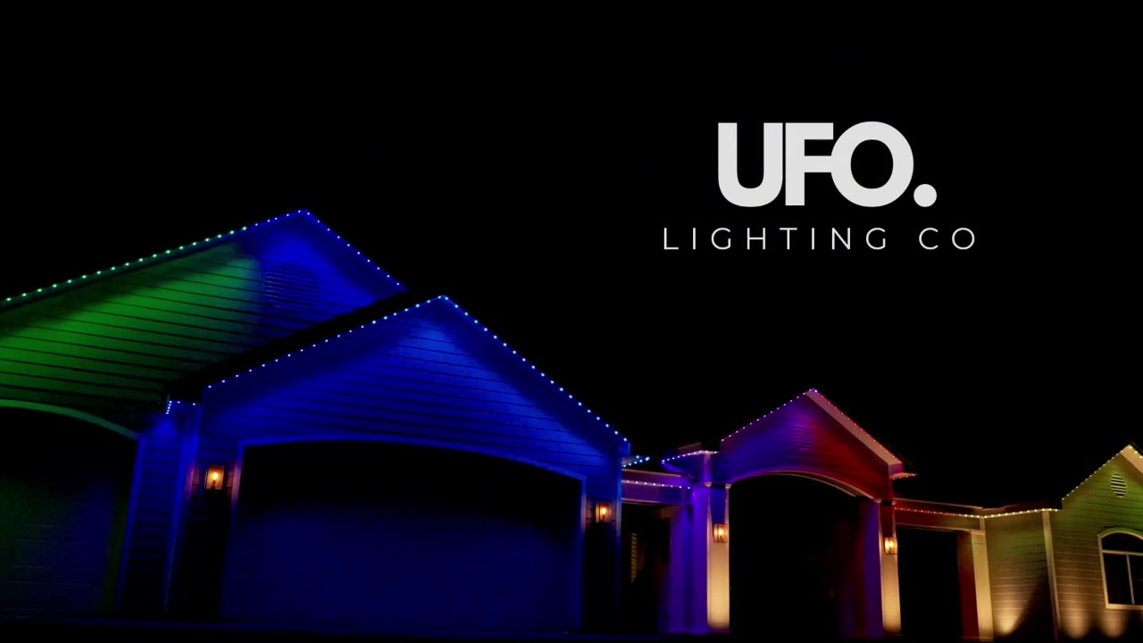House with permanent lighting, Party mode scene